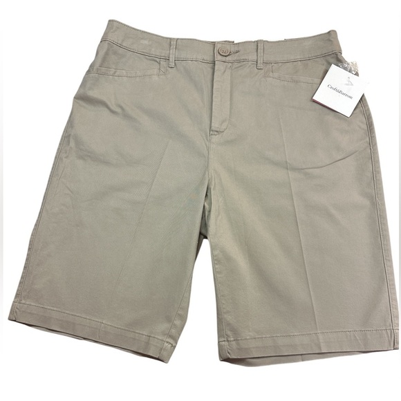 Croft & Barrow Classic Fit CBBL Stone Shorts Size 10 NWT - Picture 1 of 7
